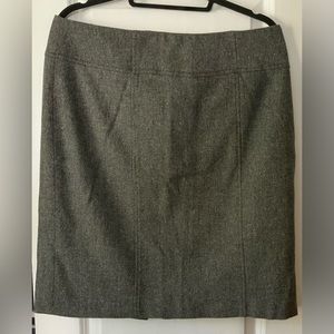 Black and white marl pencil skirt